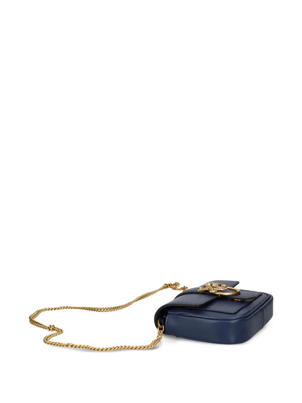 PINKO Pocket Love mini-crossbodytas Blauw
