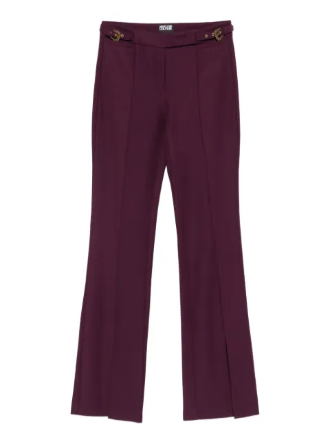 Versace Jeans Couture split-hem trousers