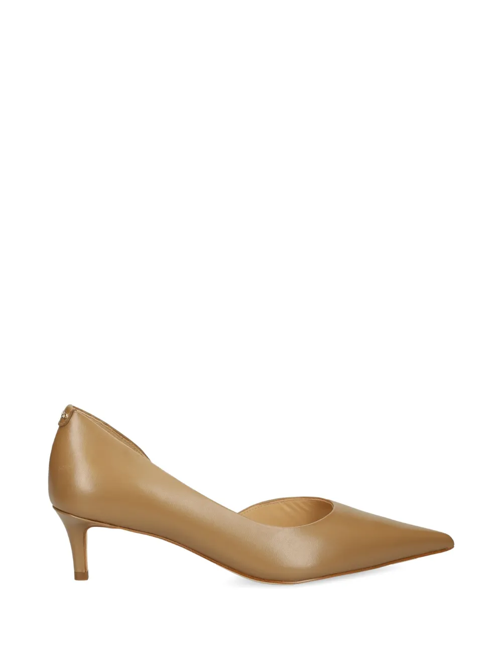 Michael Kors kitten-heel pointed-toe pumps Brown
