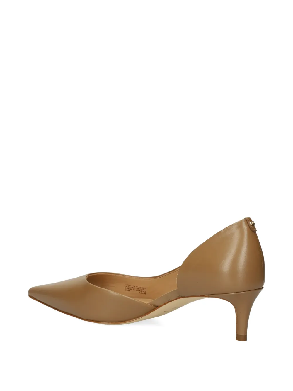 Michael Kors kitten-heel pointed-toe pumps Brown