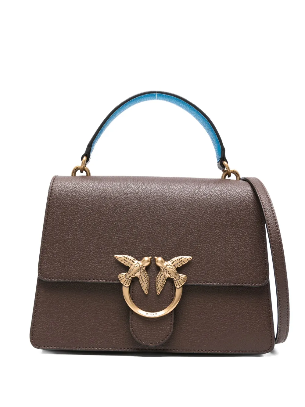PINKO Love Birds shopper Bruin