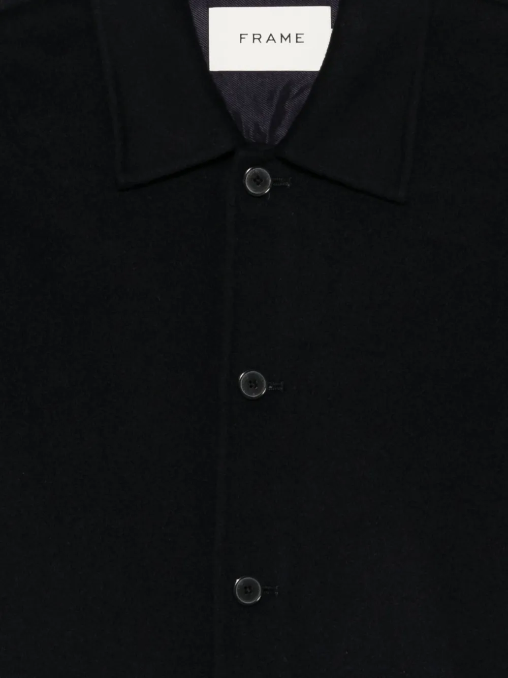 FRAME button-cuff jacket Blauw