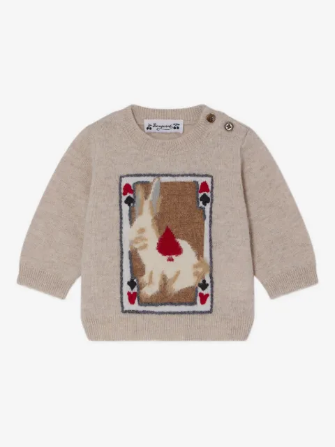 Bonpoint Almire rabbit-detail top