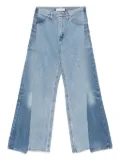 E.L.V DENIM panelled jeans - Blue