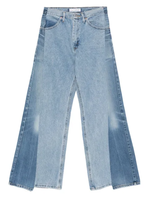 E.L.V DENIM panelled jeans