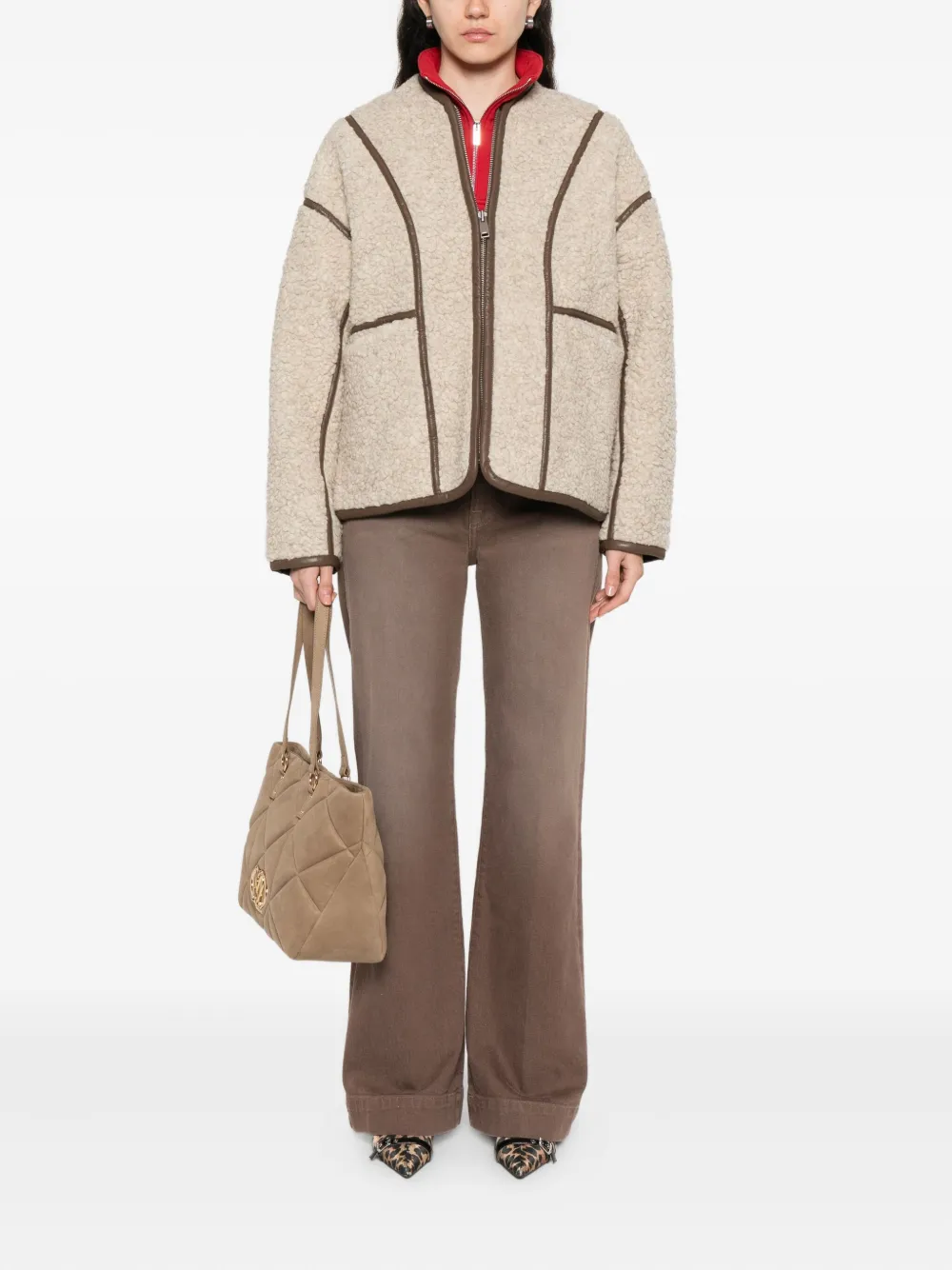 Bellerose Jina Jacket In Neutral