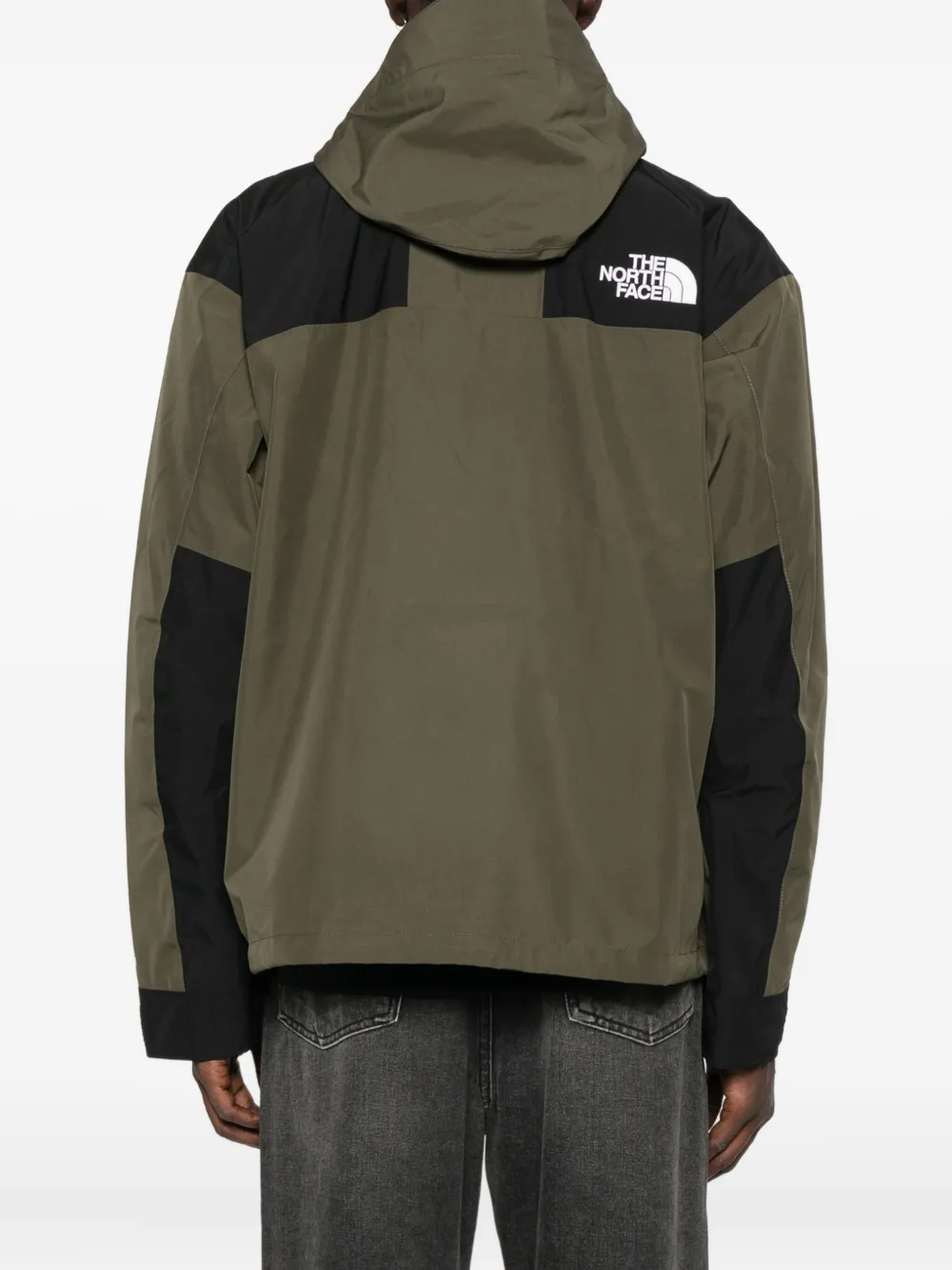 The North Face Mountain Athletics hooded buttoned jacket Groen
