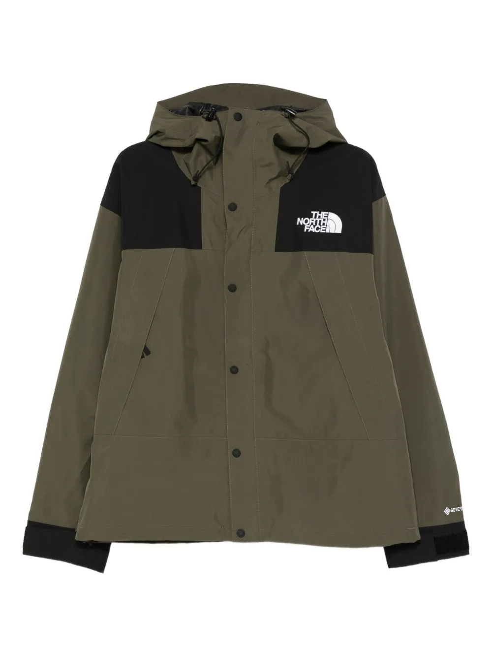 The North Face Mountain Athletics hooded buttoned jacket Groen