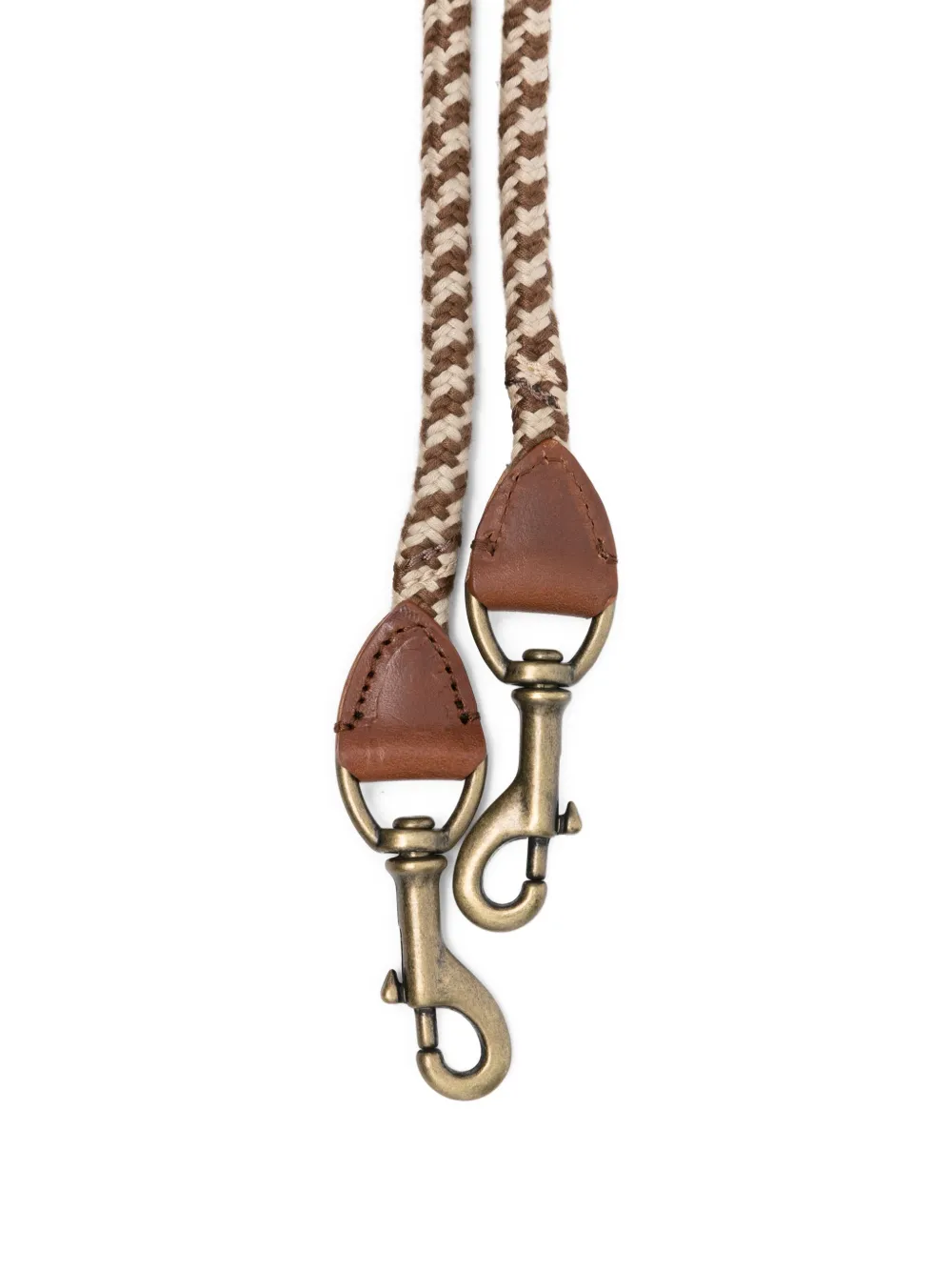 POLDO DOG COUTURE Timber braided leather dog leash | Women | Image 2