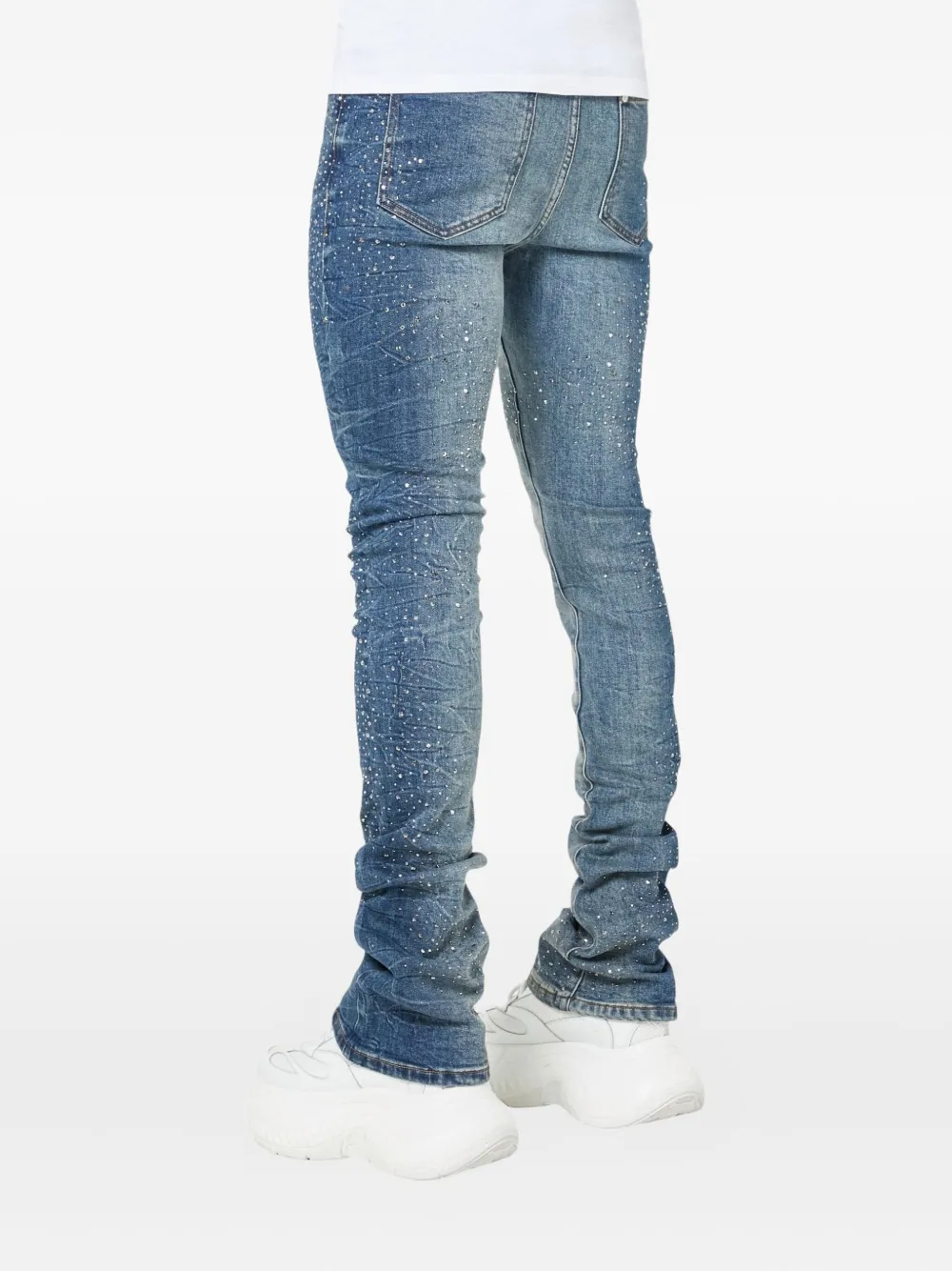  Guapi Vaqueros Skinny Starry Sky - Azul 