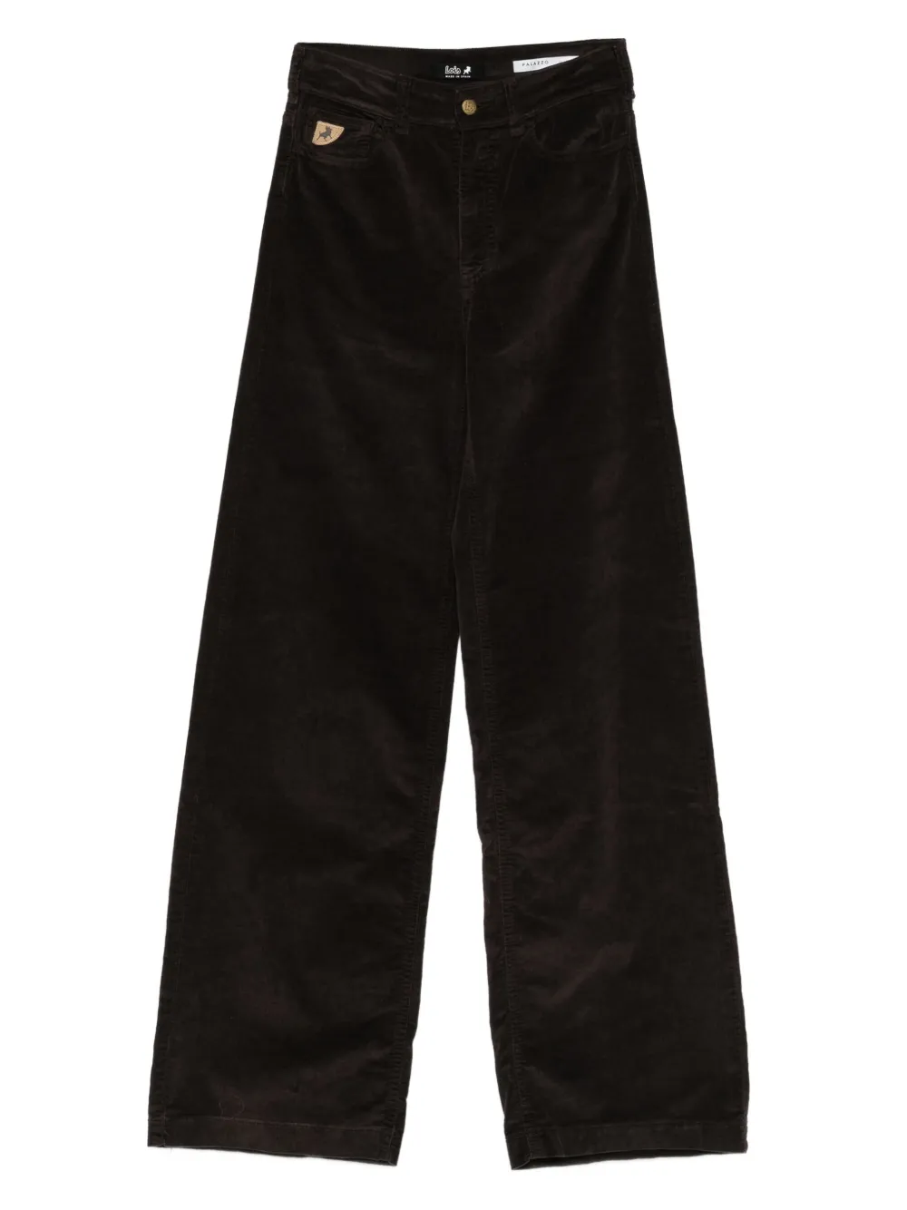 LOIS JEANS  corduroy patch-pocket trousers | Brown | Image 1