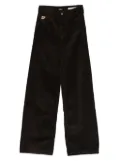 LOIS JEANS corduroy patch-pocket trousers - Brown