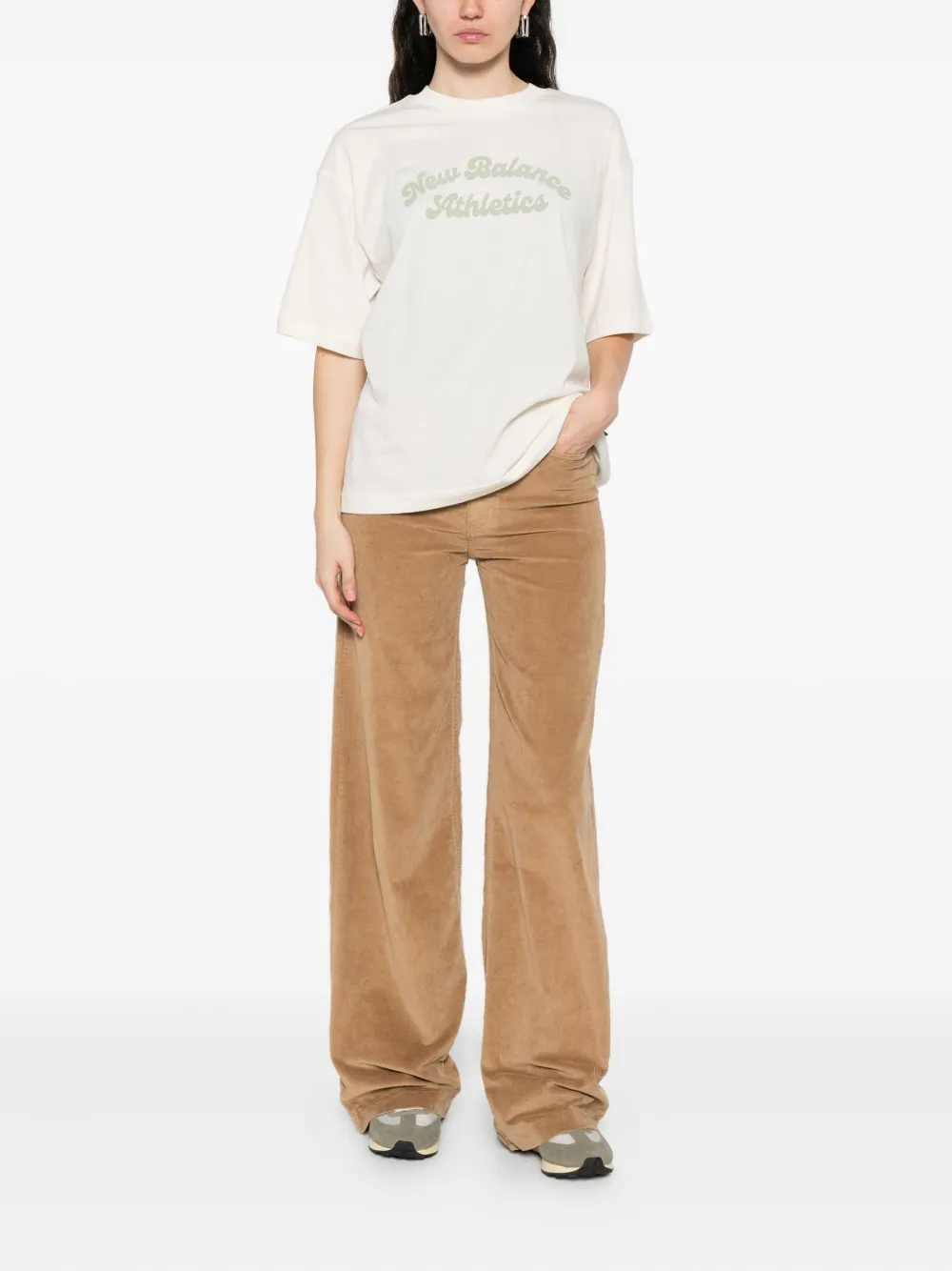 LOIS JEANS Broek met knopen - Beige