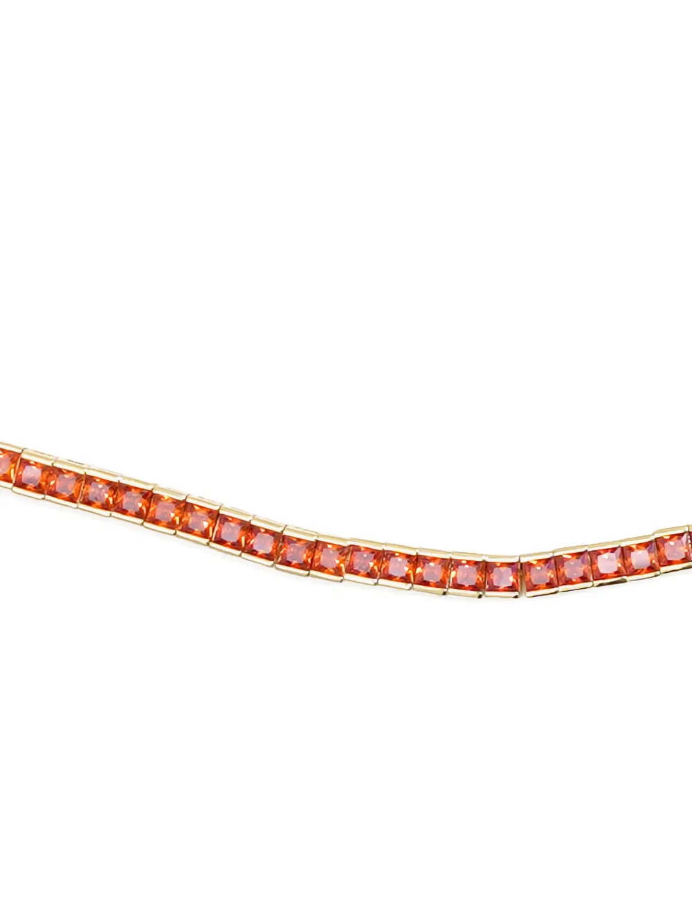 Tennis Square Necklace