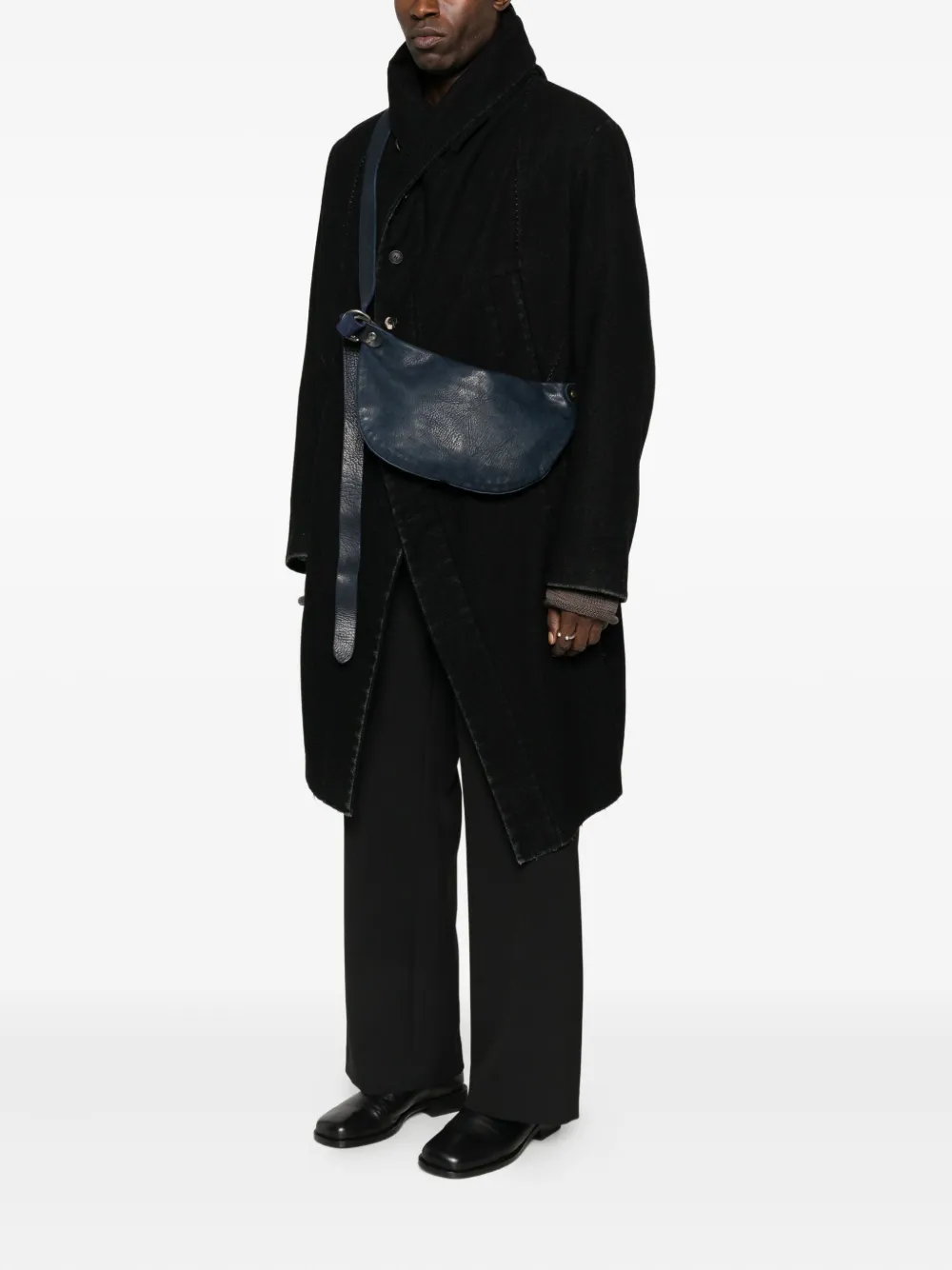 Guidi Leren heuptas - Blauw
