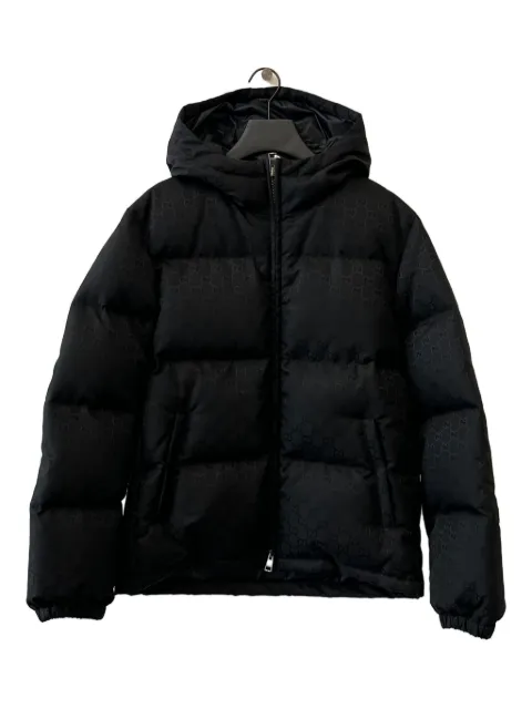 Gucci monogram quilted puffer jacket