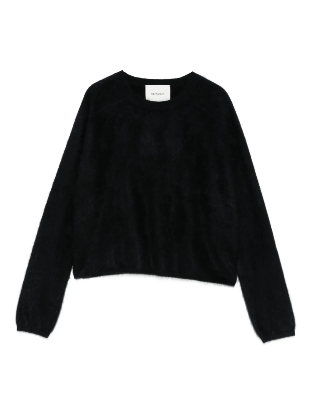 Lisa Yang brushed cashmere sweater | Black | Image 1