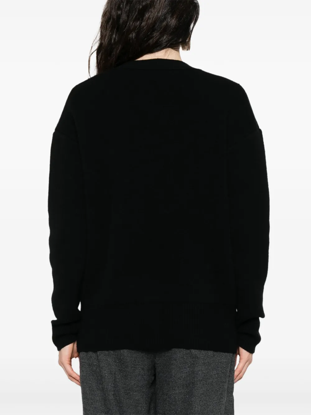 Lisa Yang Kasjmier vest Zwart