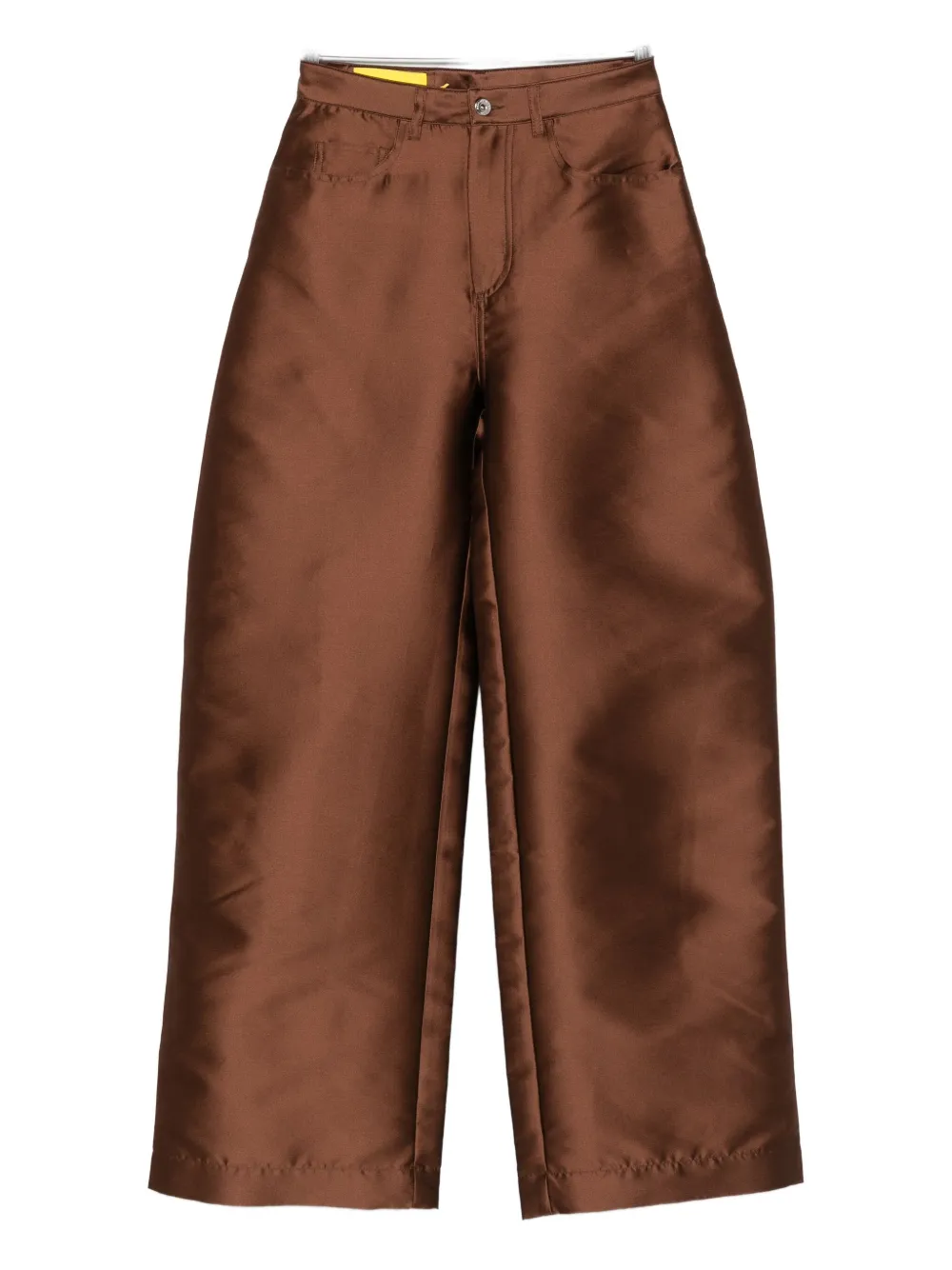 Marques' Almeida High-waist Trousers In Brown