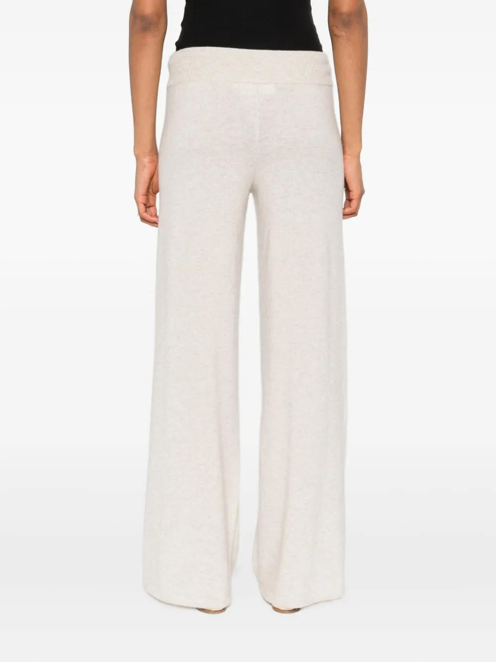 Lisa Yang elasticated-waist trousers Beige