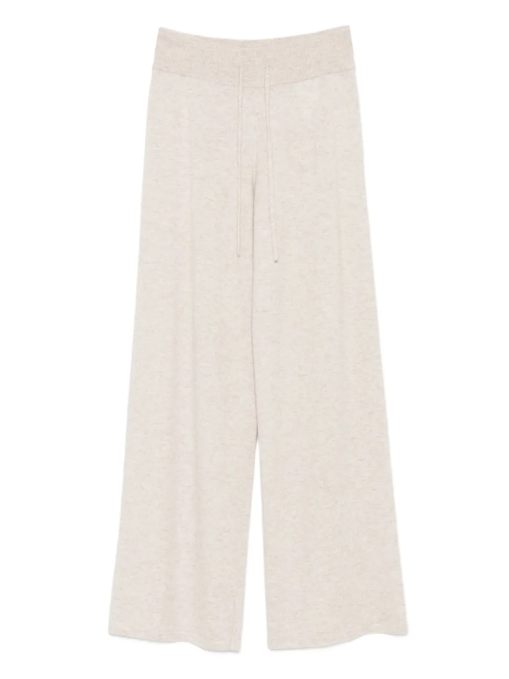 Lisa Yang Broek met elastische taille Beige