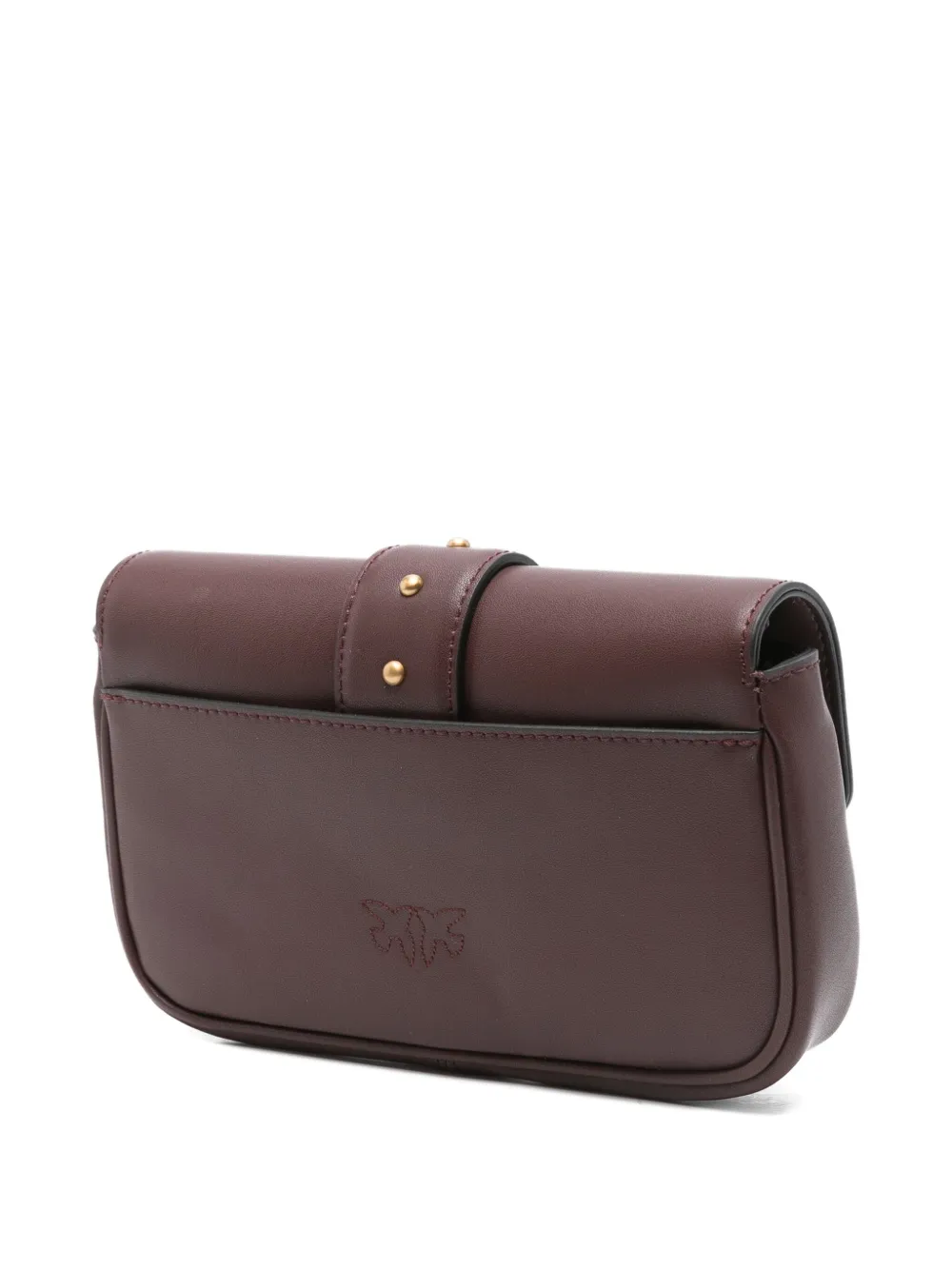 PINKO Love Bag One Simply pocket crossbody bag Bruin