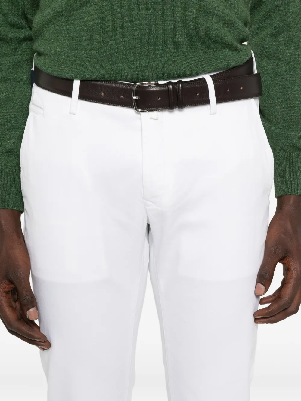 Jacob Cohën straight-leg trousers Wit