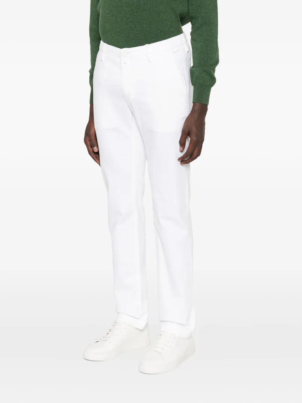Jacob Cohën straight-leg trousers Wit