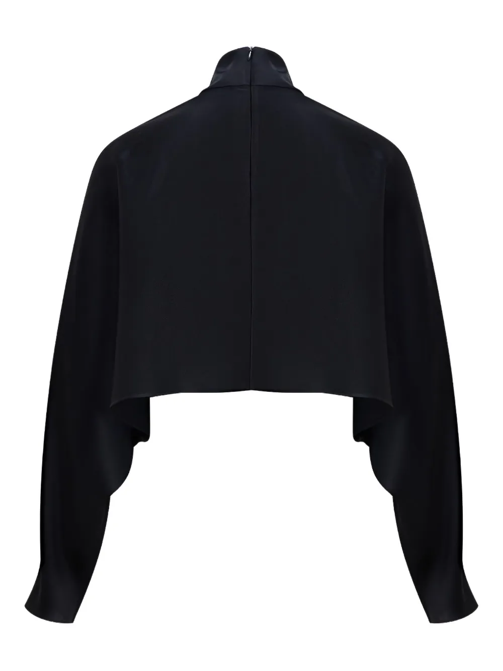 LAPOINTE Top met hoge hals - Zwart