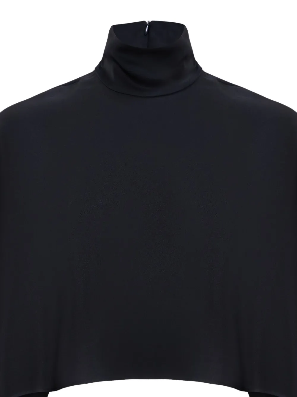 LAPOINTE Top met hoge hals Zwart