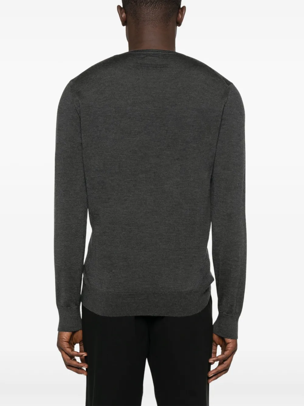 Zegna Trui met ronde hals Grijs