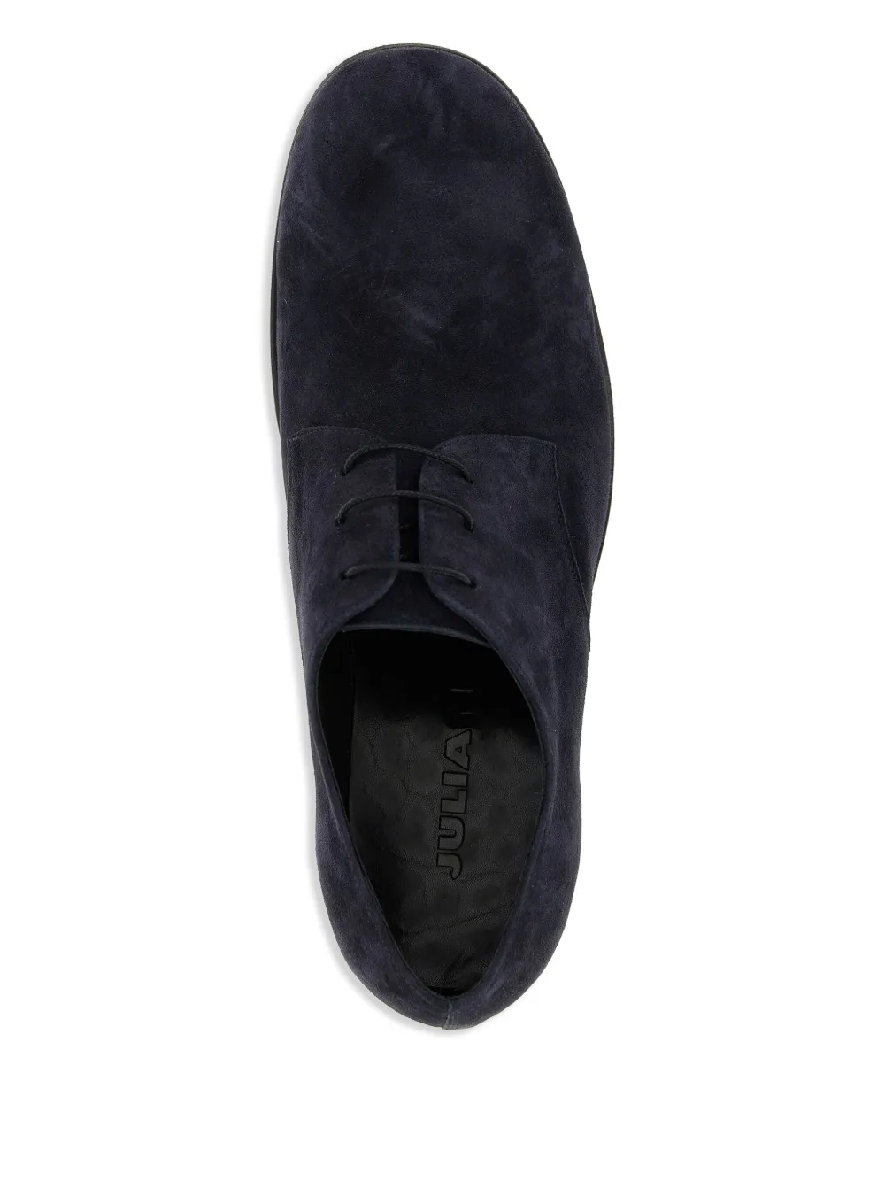Julian lace-up suede derby shoes Blue