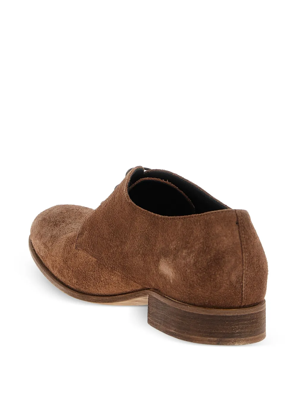 Julian suede-leather lace-up shoes Brown