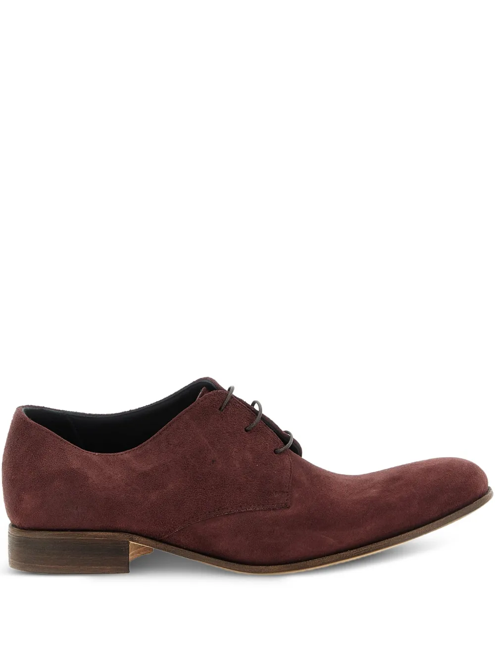 Julian suede derby shoes Red