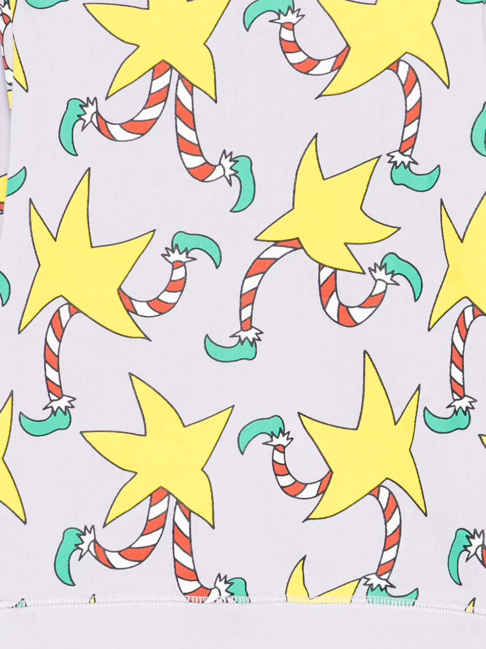 Stella McCartney Kids star-elf sweatshirt Paars