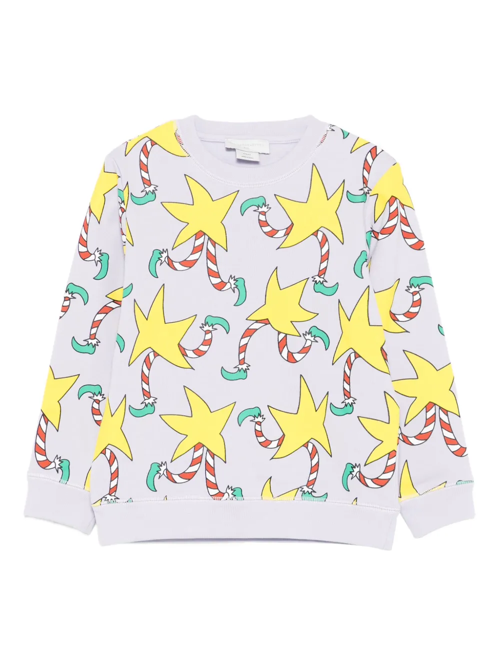 Stella McCartney Kids star-elf sweatshirt Paars