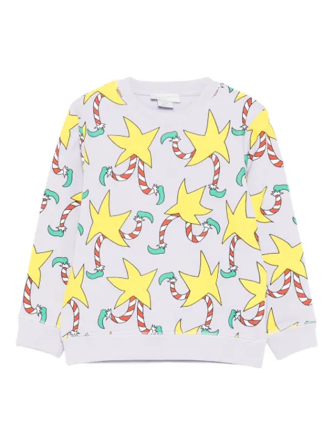 Stella McCartney Kids sweat à étoiles et jambes d'elf