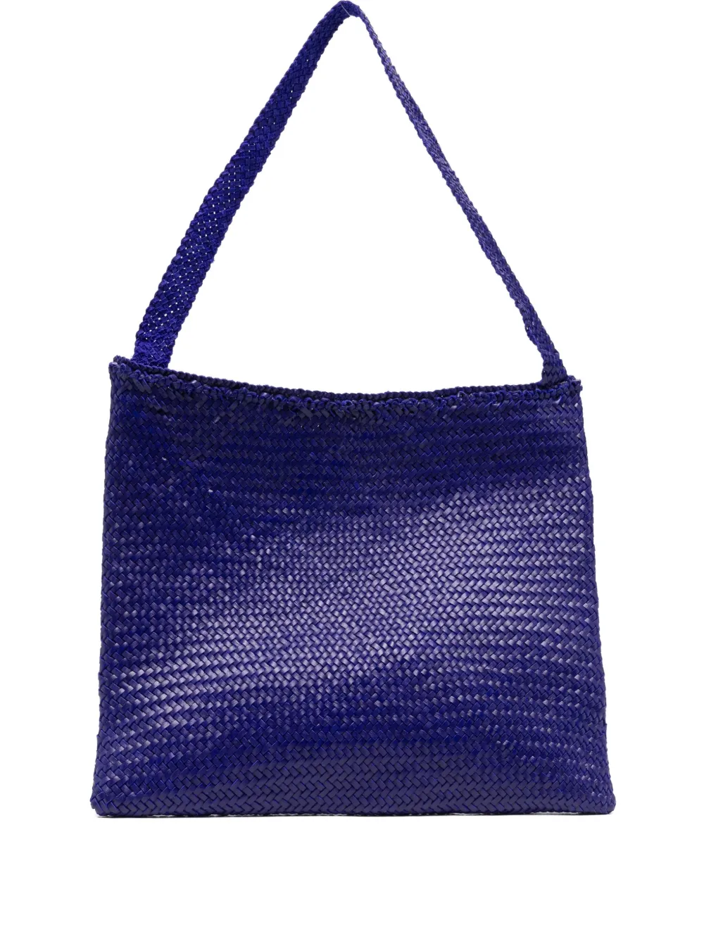 DRAGON DIFFUSION woven-leather shoulder bag | Purple | Image 1