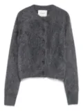 Lisa Yang brushed cashmere cardigan - Grey