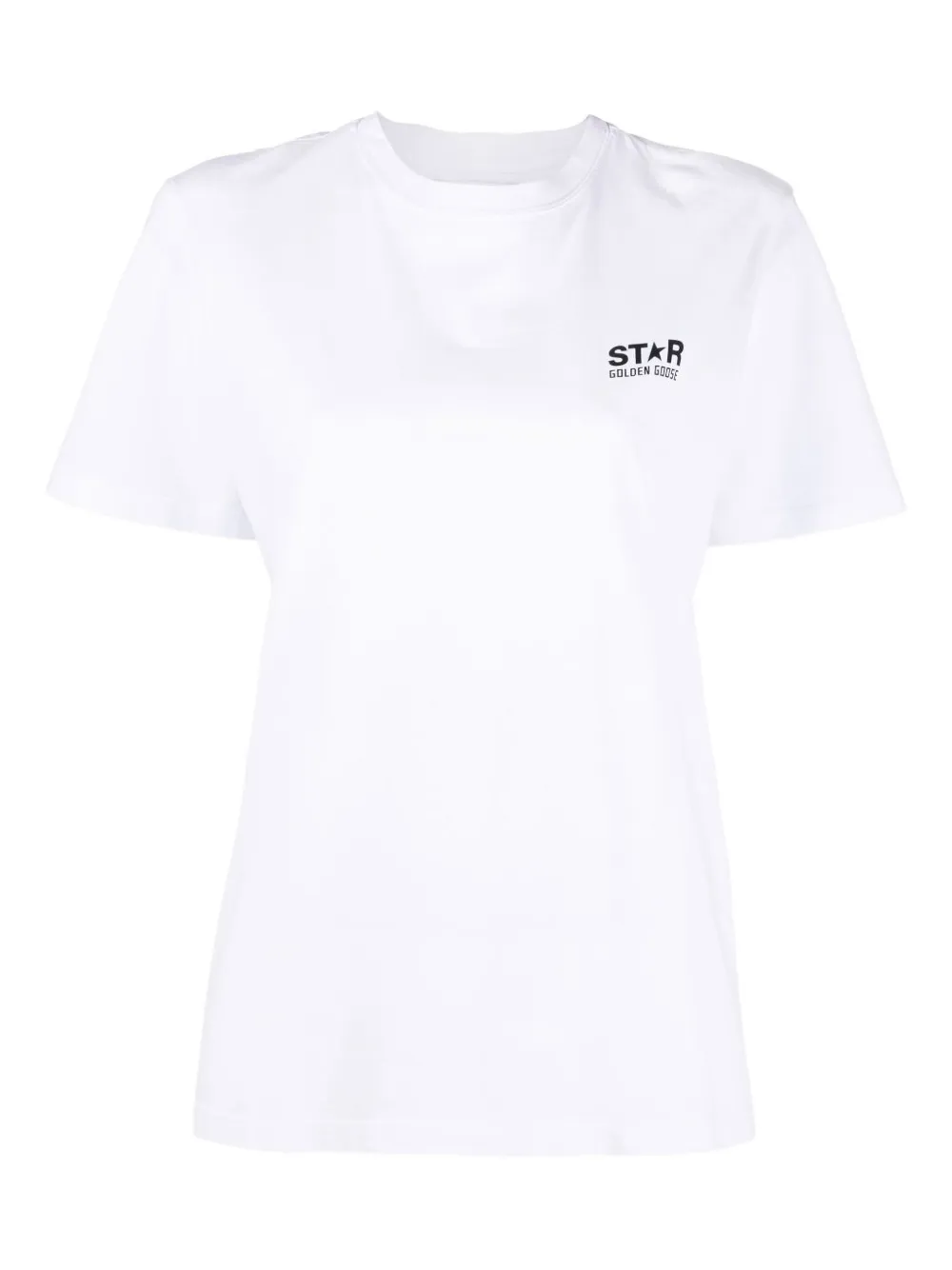 Golden Goose T-shirt met sterrenprint Wit