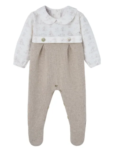 Paz Rodriguez Peter Pan collar babygrow