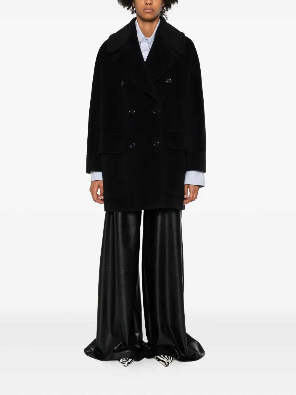 Tagliatore double-breasted patch-pocket coat | Double Breasted & Peacoats | Image 2