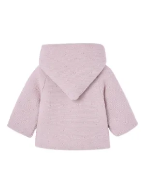 Pull Paz Rodriguez 100% Laine - Rose Pêche Clair - Motif Graphique - Made In Spain - Neuf Avec étiquettes