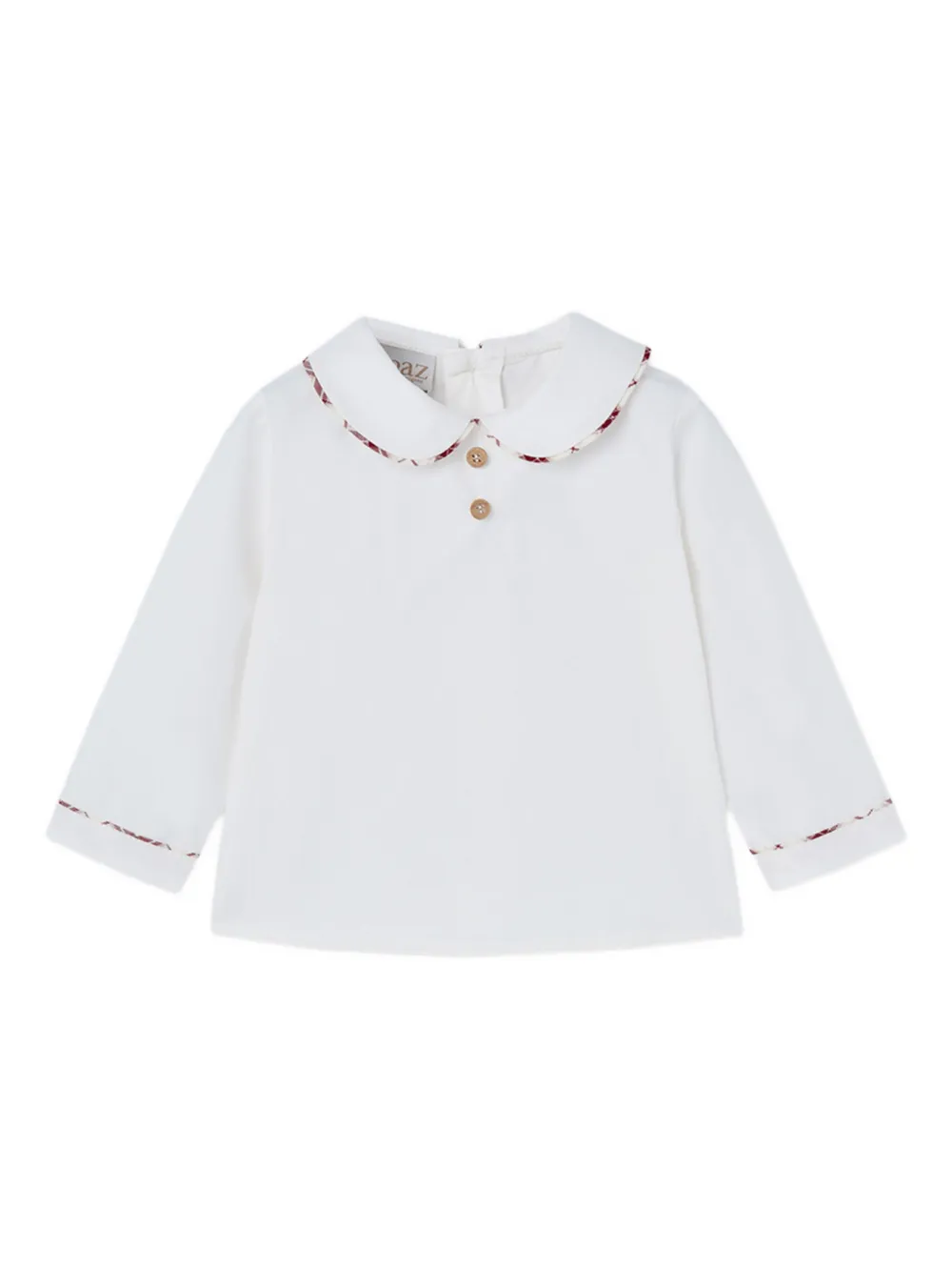 Paz Rodriguez checked suspender-straps short set Rood