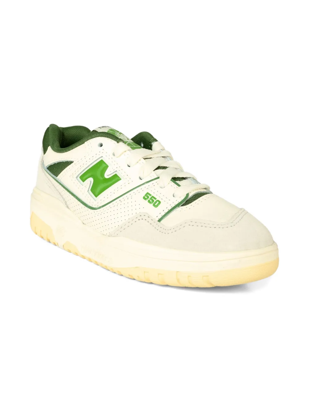 New Balance Kids 550 leather sneakers Neutrals