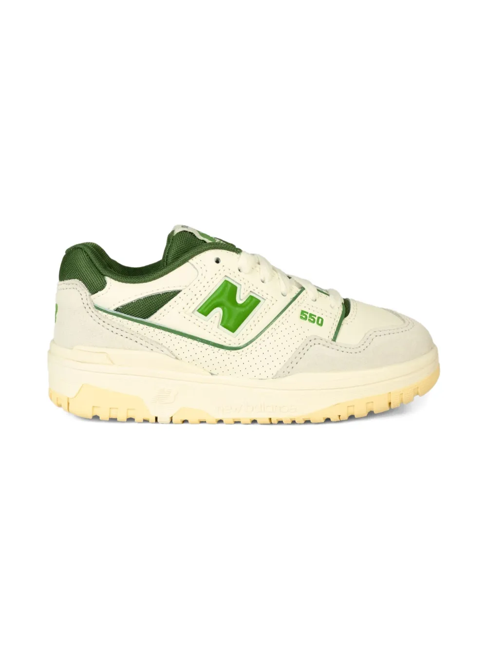 New Balance Kids 550 leather sneakers - Beige