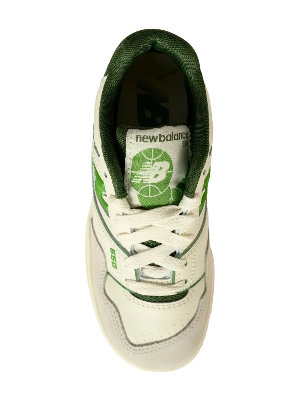 New Balance Kids 550 leather sneakers Neutrals