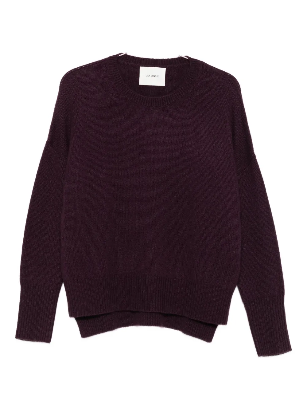Lisa Yang round-neck cashmere sweater | Purple | Image 1