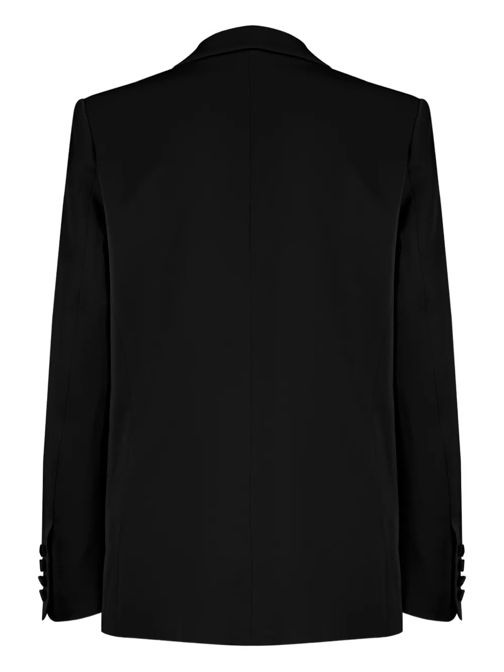 Lapointe Double-breasted Blazer In Black
