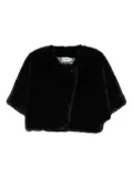 Blugirl faux fur jacket - Black